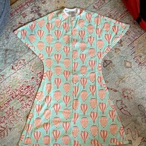 NWOT SleepingBaby Zipadee-Zip Swaddle Sleep Sack 6-12m Medium Hot Air Balloon